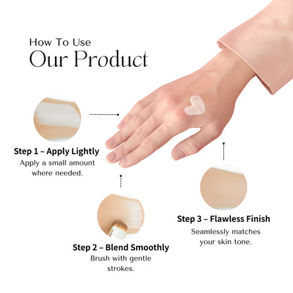 LumaTone Color-Changing Foundation Stick with Built-In Brush