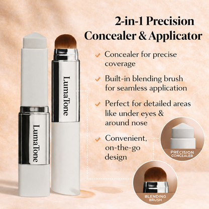 LumaTone Color-Changing Foundation Stick with Built-In Brush