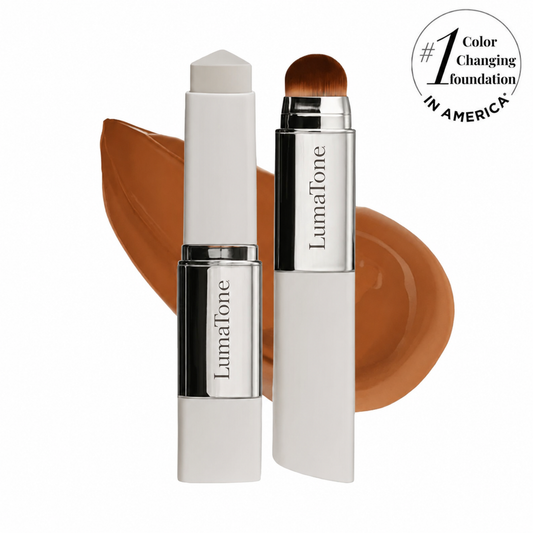 LumaTone Color-Changing Foundation Stick with Built-In Brush