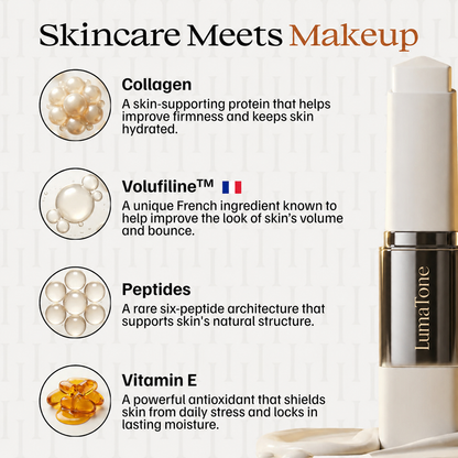 LumaTone Color-Changing Foundation Stick with Built-In Brush